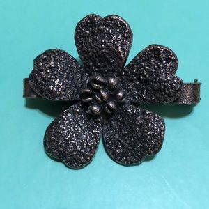 Vintage ZENTALL Flower Scarf Clip